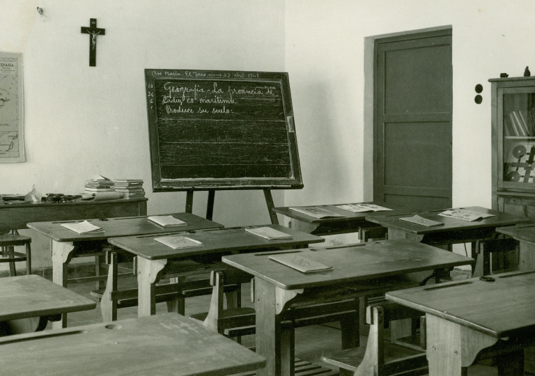 escuela abril de 1948